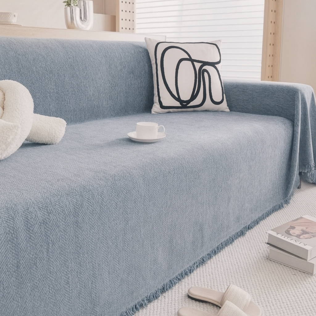 Minimalistischer Sofa Überwurf Modern & Schlicht
