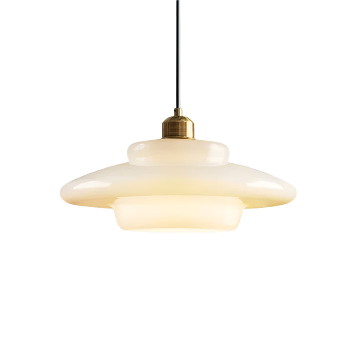 Aeris | Pendelleuchte aus Glas im Weichen Retro-Look