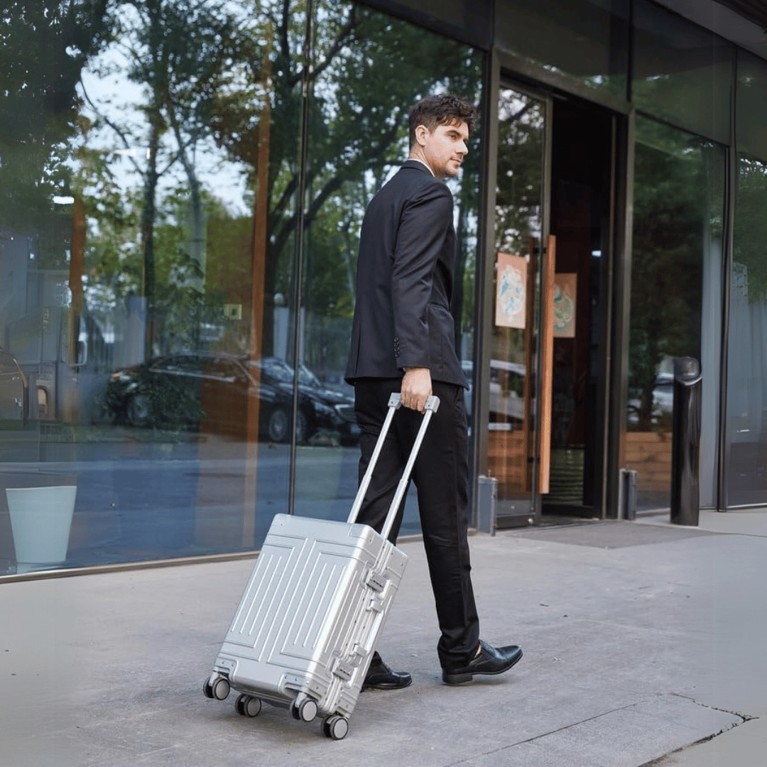 Aluminium Rollkoffer Zipperless | Handgepäck