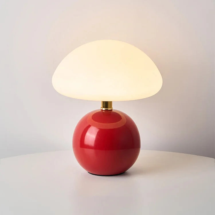 Camille | Elegante Pilz-Tischlampe im französischen Design