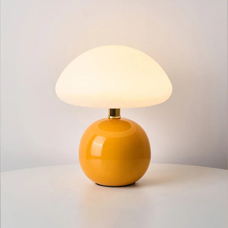 Camille | Elegante Pilz-Tischlampe im französischen Design