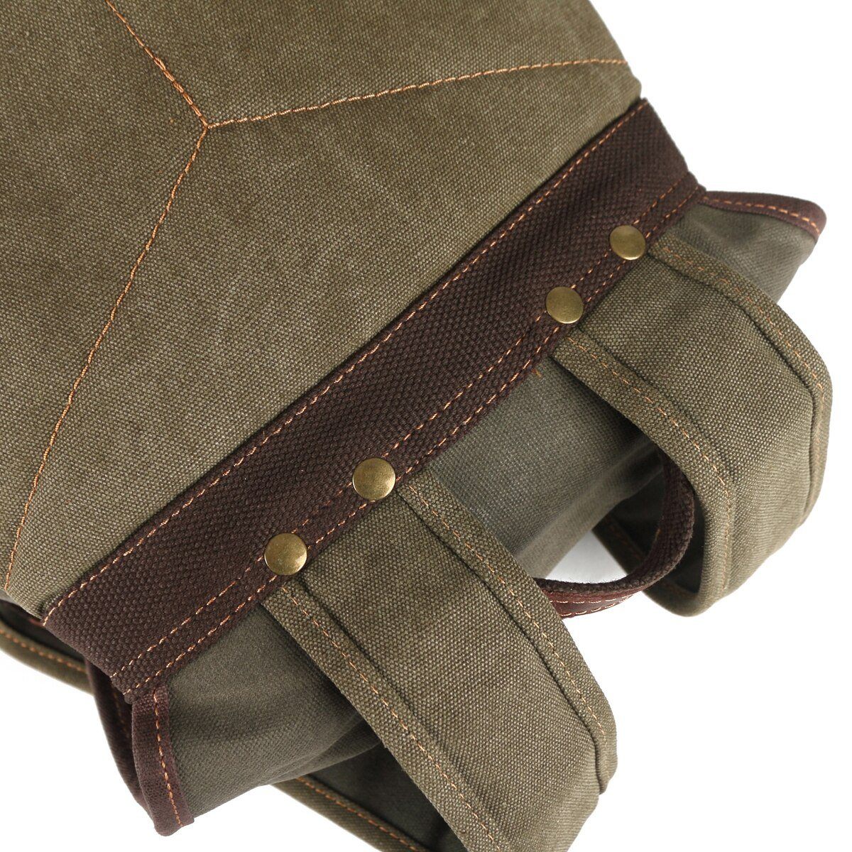 Canvas Rucksack Trekking Verschluss | Wandertour