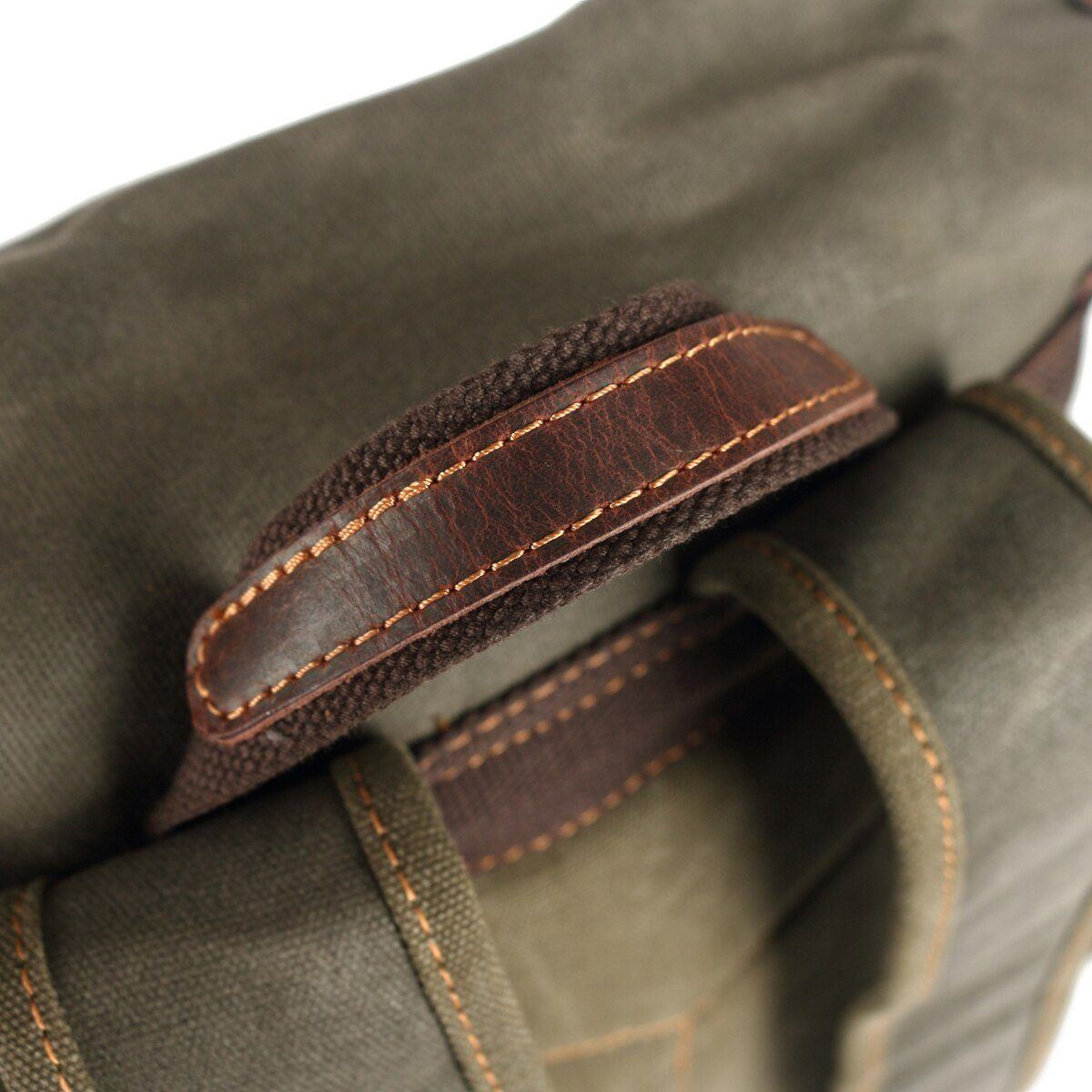 Canvas Rucksack Trekking Verschluss | Wandertour