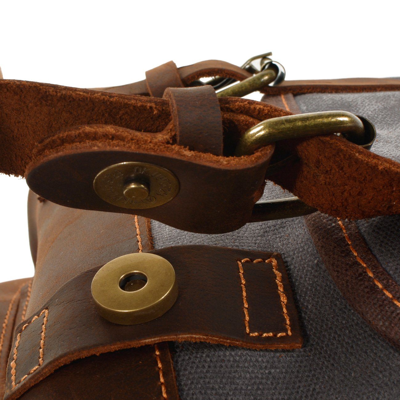 Canvas Rucksack Trekking Verschluss | Wandertour