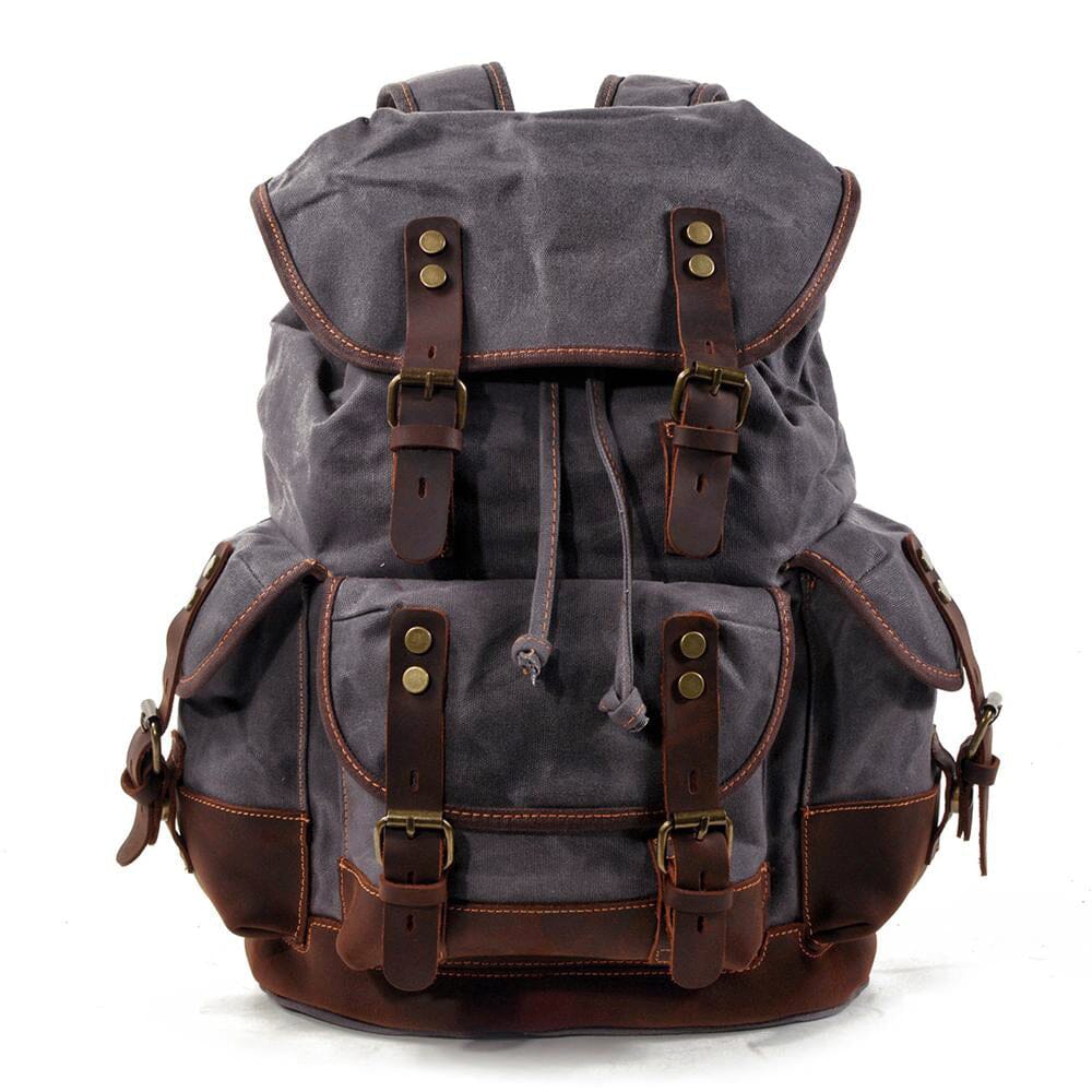 Canvas Rucksack Trekking Verschluss | Wandertour