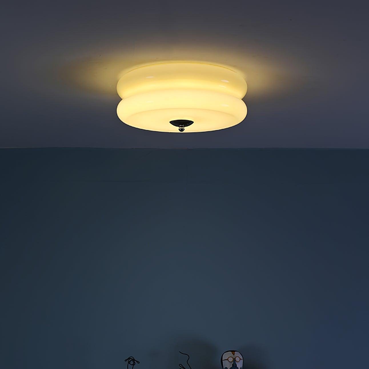 Deckenleuchte Design Glas Elegant | Wohnzimmer