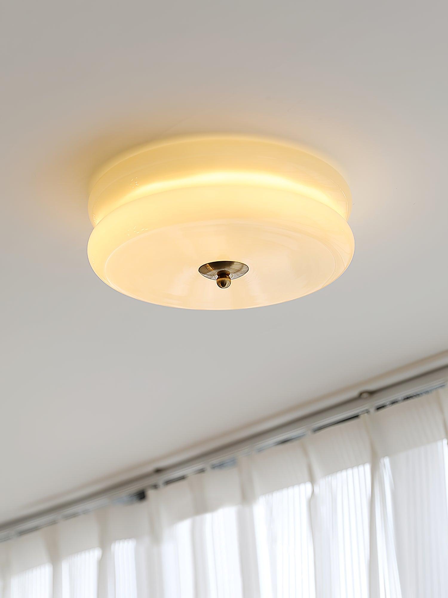 Deckenleuchte Design Glas Elegant | Wohnzimmer