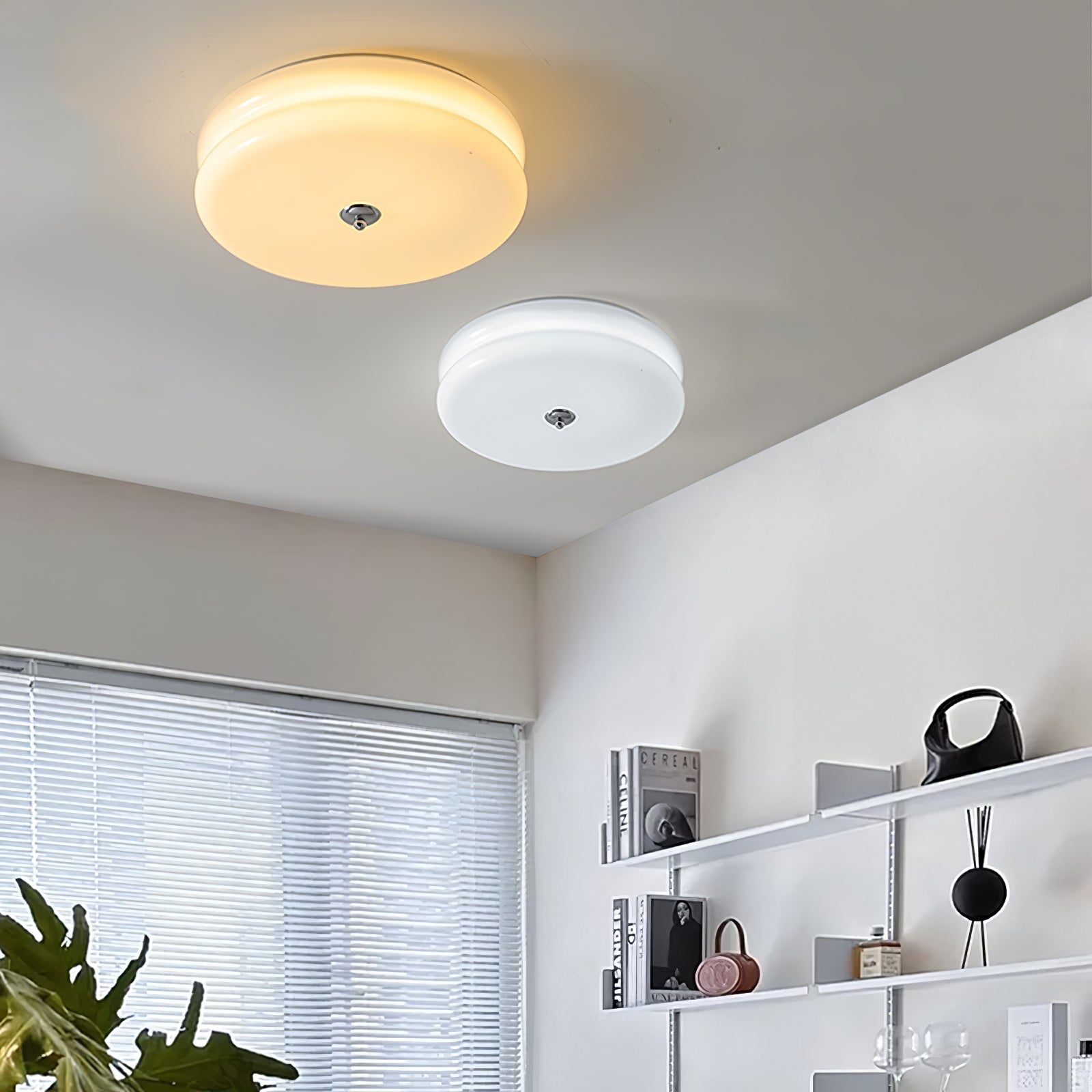 Deckenleuchte Design Glas Elegant | Wohnzimmer