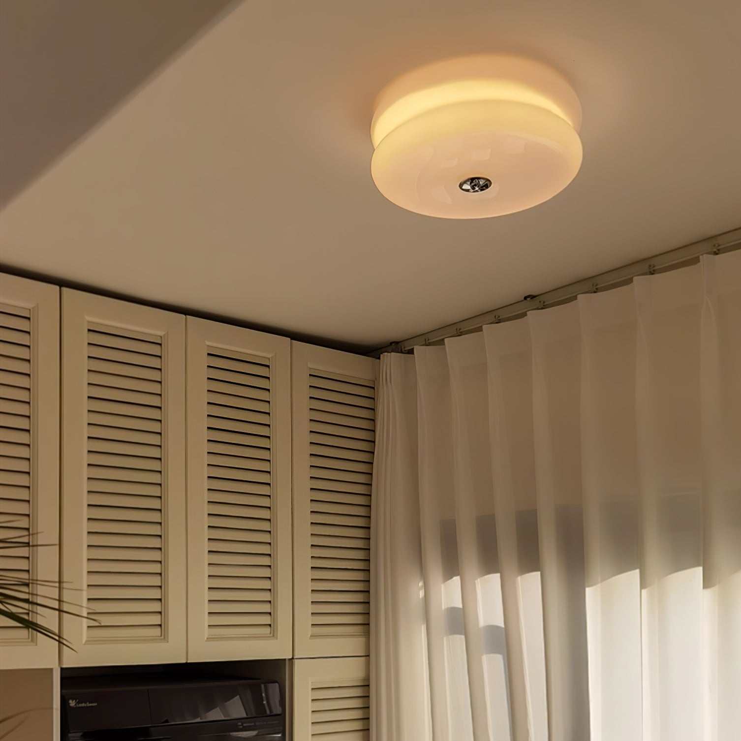 Deckenleuchte Design Glas Elegant | Wohnzimmer