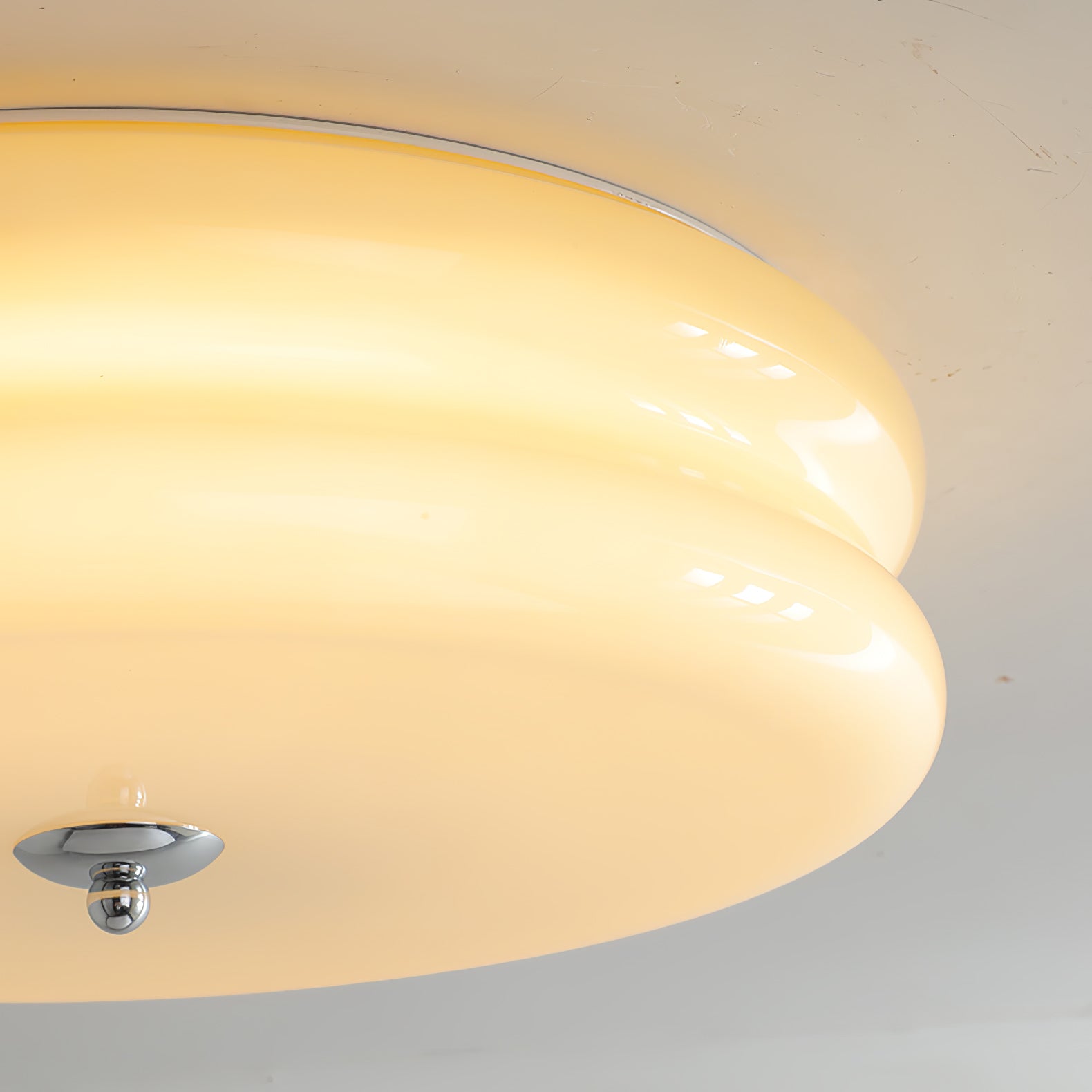 Deckenleuchte Design Glas Elegant | Wohnzimmer