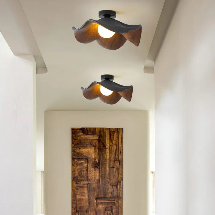 Deckenleuchte Holzoptik Modern | Außenleuchte