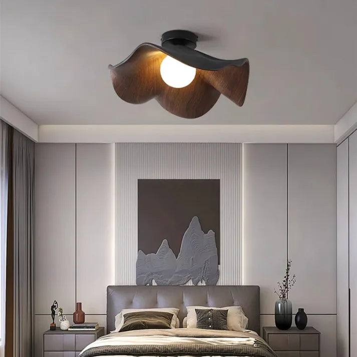 Deckenleuchte Holzoptik Modern | Außenleuchte