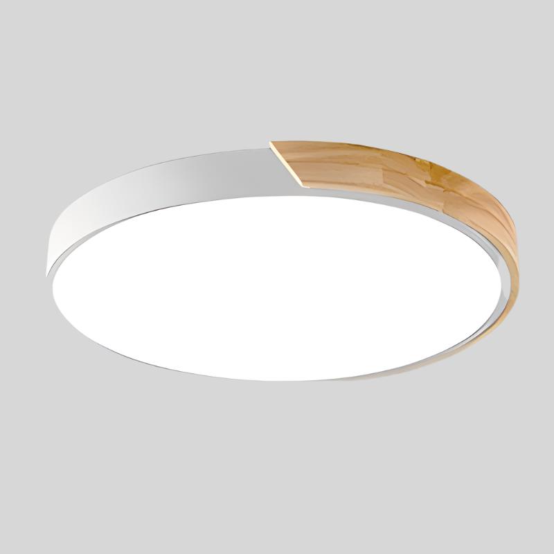 Deckenleuchte LED Holz Modern | Wohnzimmer