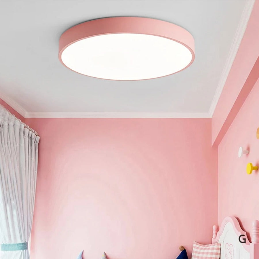Deckenleuchte LED Holz Modern | Wohnzimmer