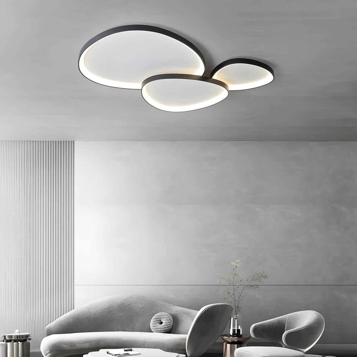Deckenleuchte LED Modern Flach | Wohnzimmer