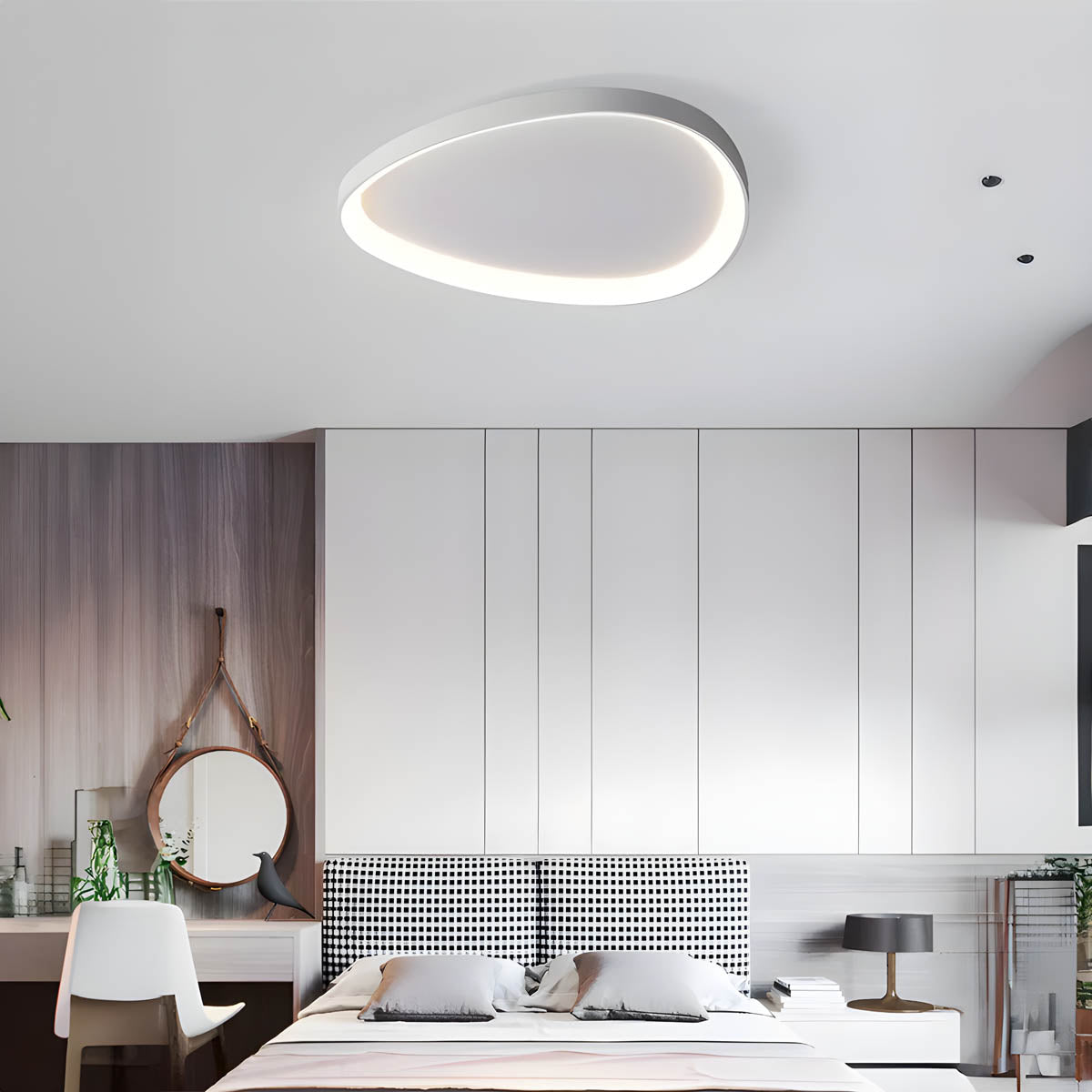 Deckenleuchte LED Modern Flach | Wohnzimmer