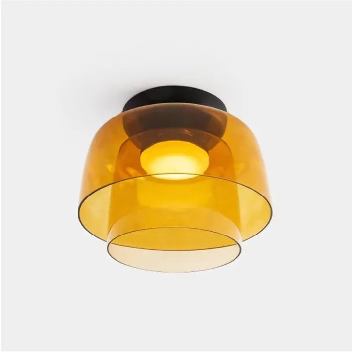 Deckenleuchte LED Modern Glas Mehrschichtig | Wohnzimmer