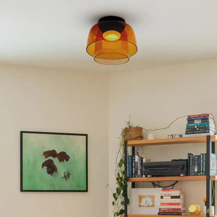 Deckenleuchte LED Modern Glas Mehrschichtig | Wohnzimmer
