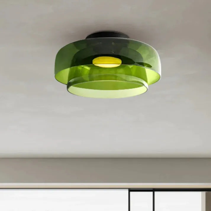 Deckenleuchte LED Modern Glas Mehrschichtig | Wohnzimmer