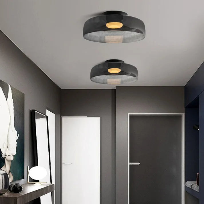 Deckenleuchte LED Modern Glas Mehrschichtig | Wohnzimmer