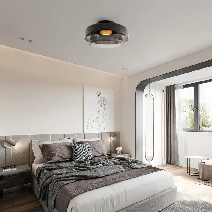 Deckenleuchte LED Modern Glas Mehrschichtig | Wohnzimmer