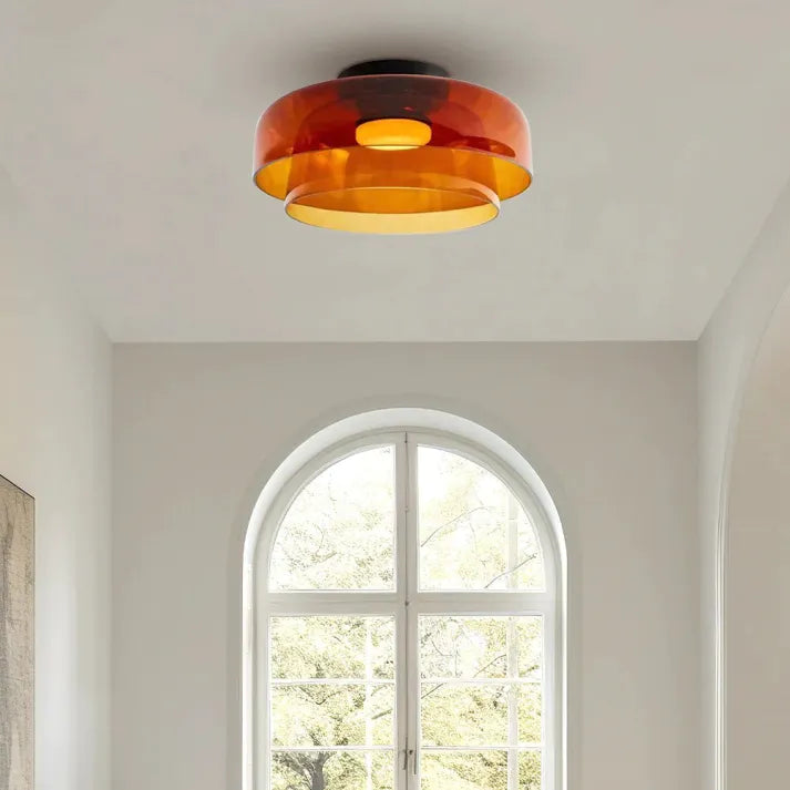Deckenleuchte LED Modern Glas Mehrschichtig | Wohnzimmer