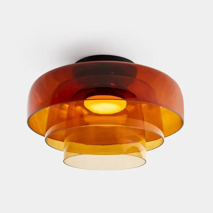 Deckenleuchte LED Modern Glas Mehrschichtig | Wohnzimmer