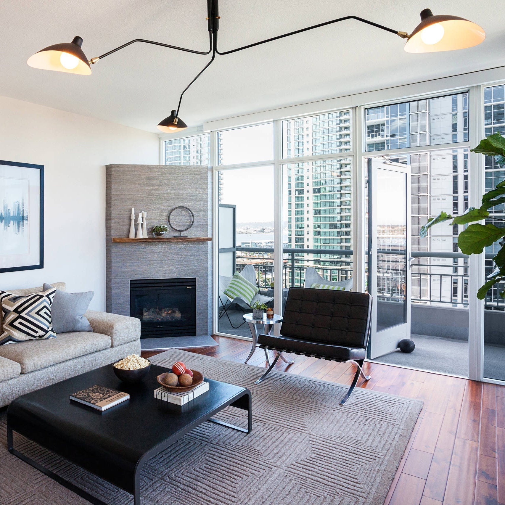 Deckenleuchte Modern Design Mehrarmig | Wohnzimmer