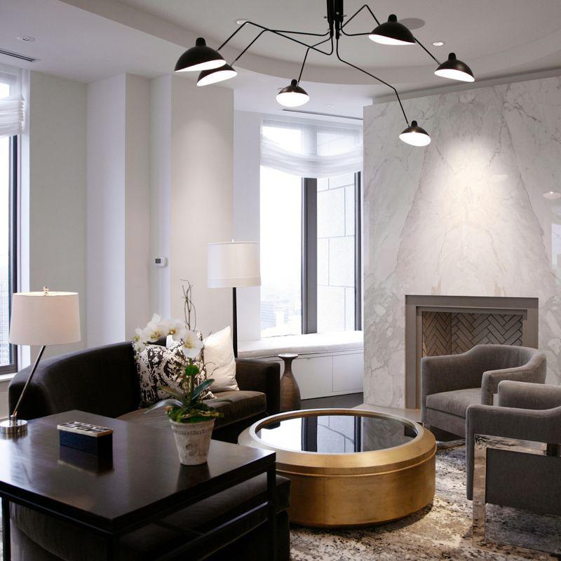 Deckenleuchte Modern Design Mehrarmig | Wohnzimmer
