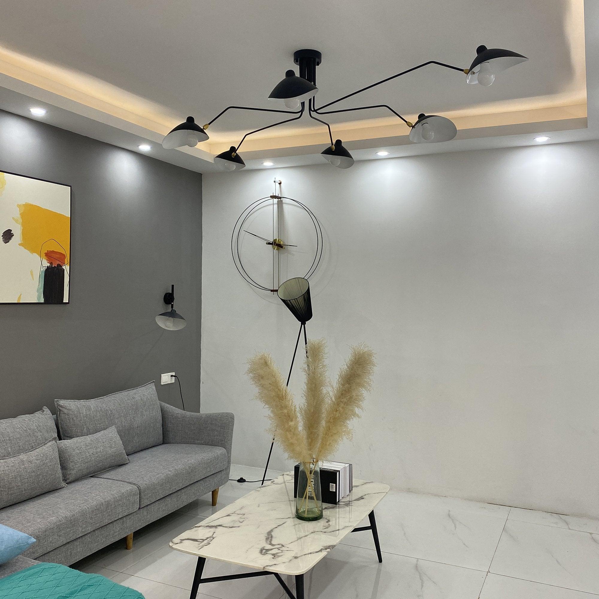 Deckenleuchte Modern Design Mehrarmig | Wohnzimmer