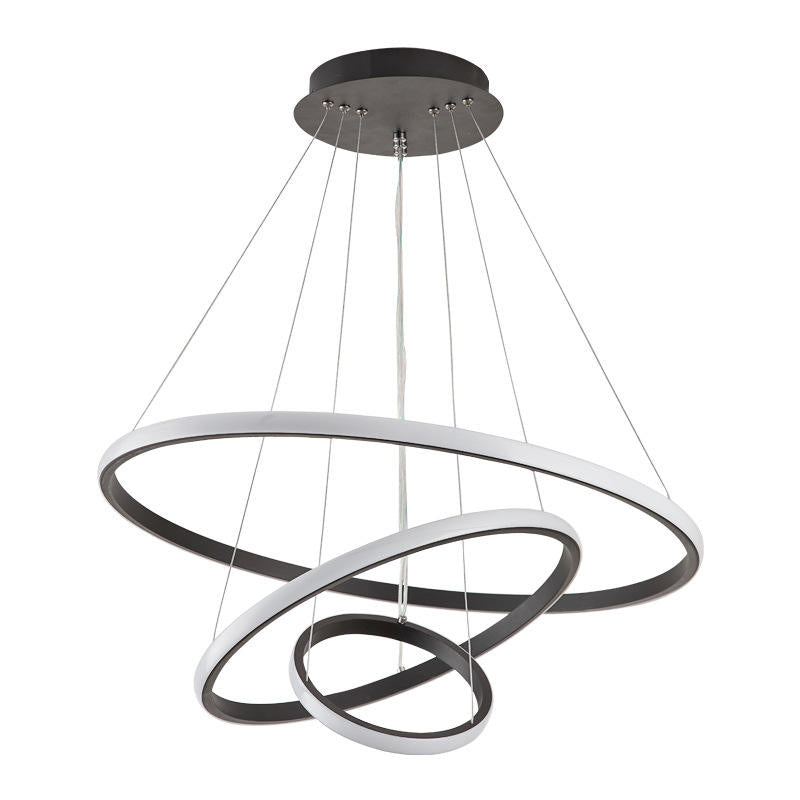 Deckenleuchte Modern LED Ringe | Wohnzimmer