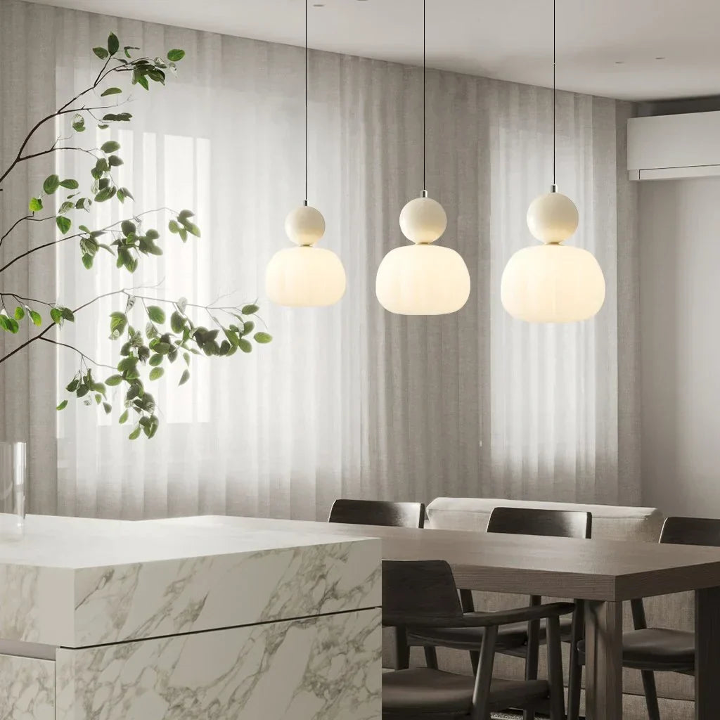 Lazaro | Pendelleuchte im Art Deco Stil mit Glasdesign
