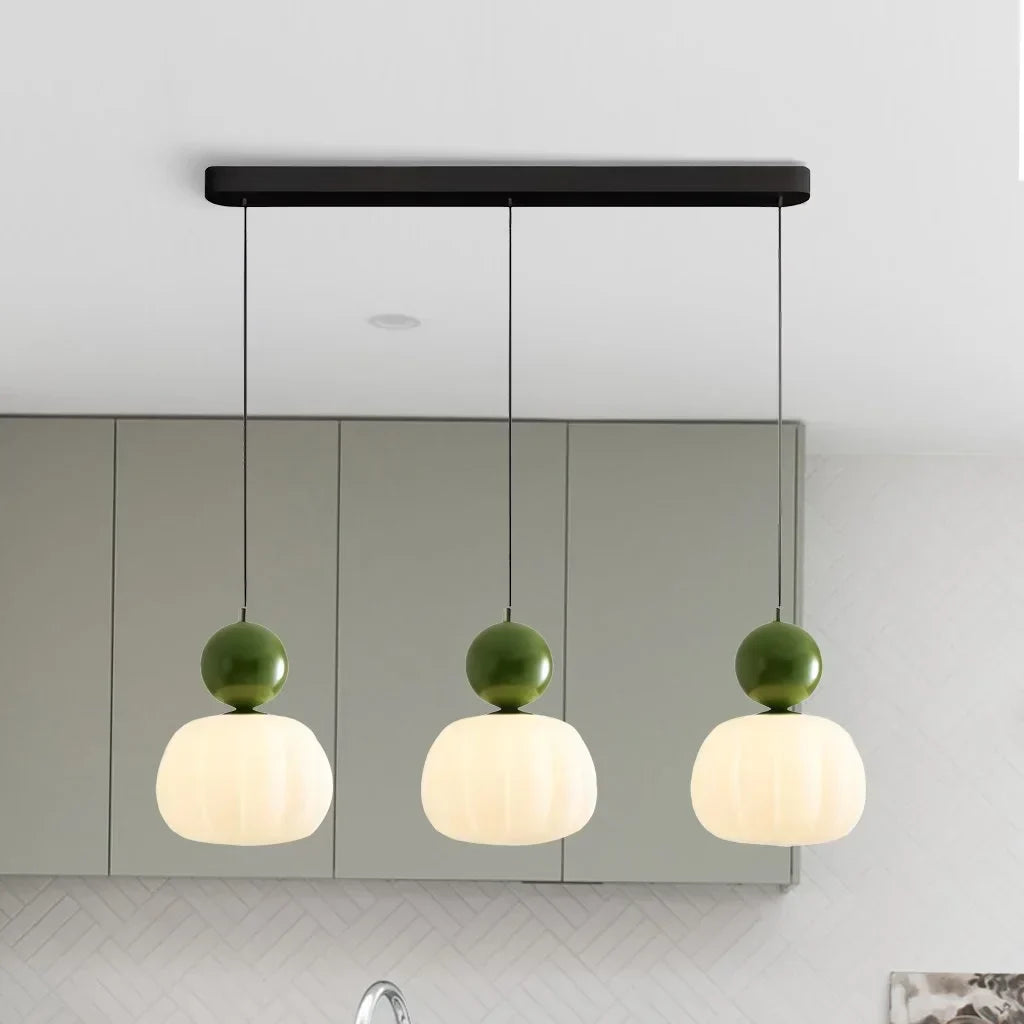 Lazaro | Pendelleuchte im Art Deco Stil mit Glasdesign