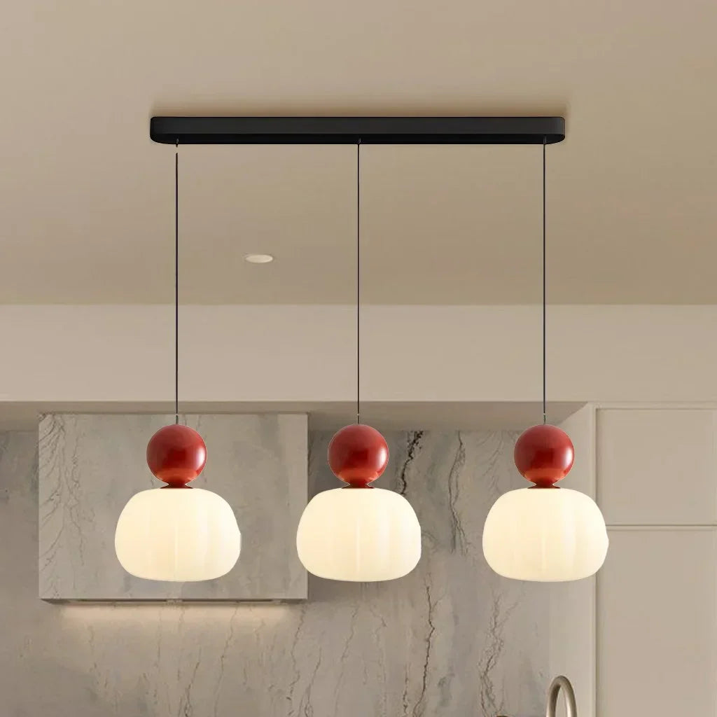 Lazaro | Pendelleuchte im Art Deco Stil mit Glasdesign