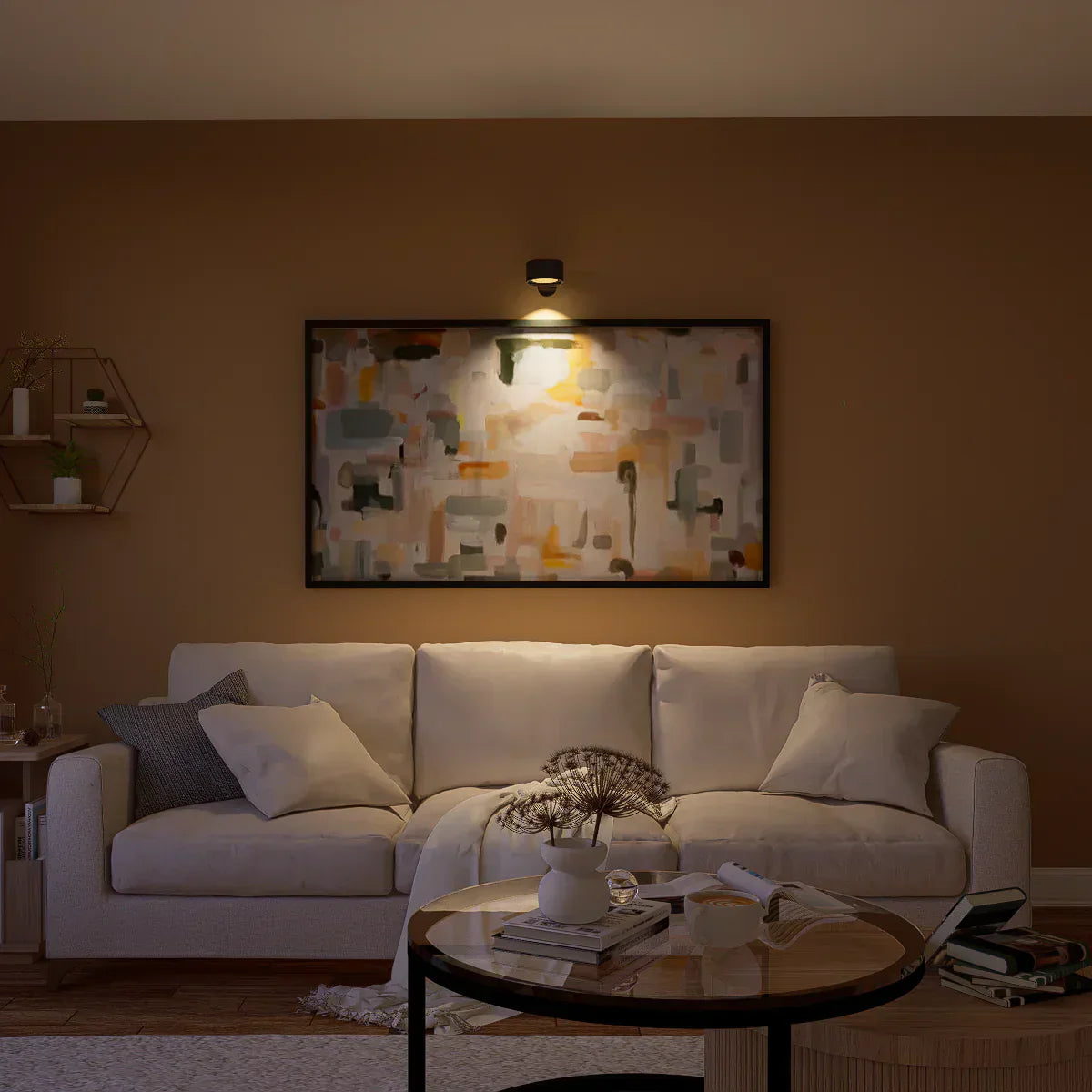 Lior | Schnurlose LED-Wandleuchte mit Touch-Steuerung