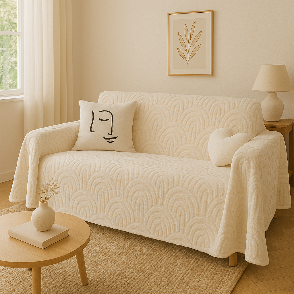 LuxusKurven | Weiche Himmlische Sofadecke | Wohnzimmer Glamour