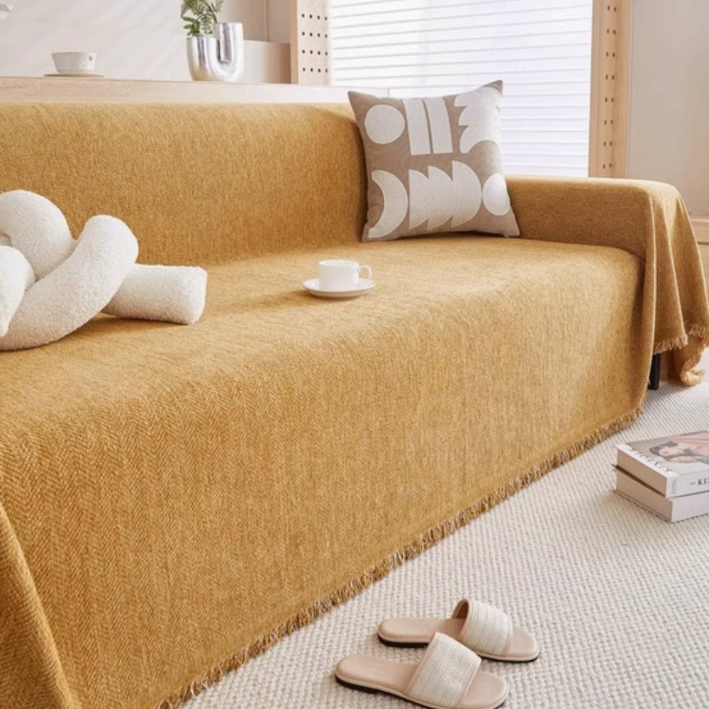 Minimalistischer Sofa Überwurf Modern & Schlicht