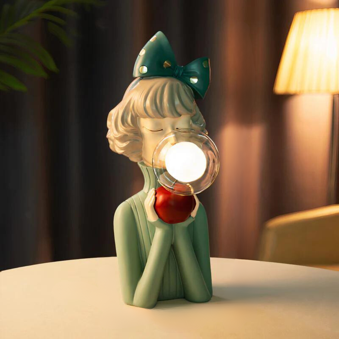 Nachttischlampe Figur Modern LED | Schlafzimmer