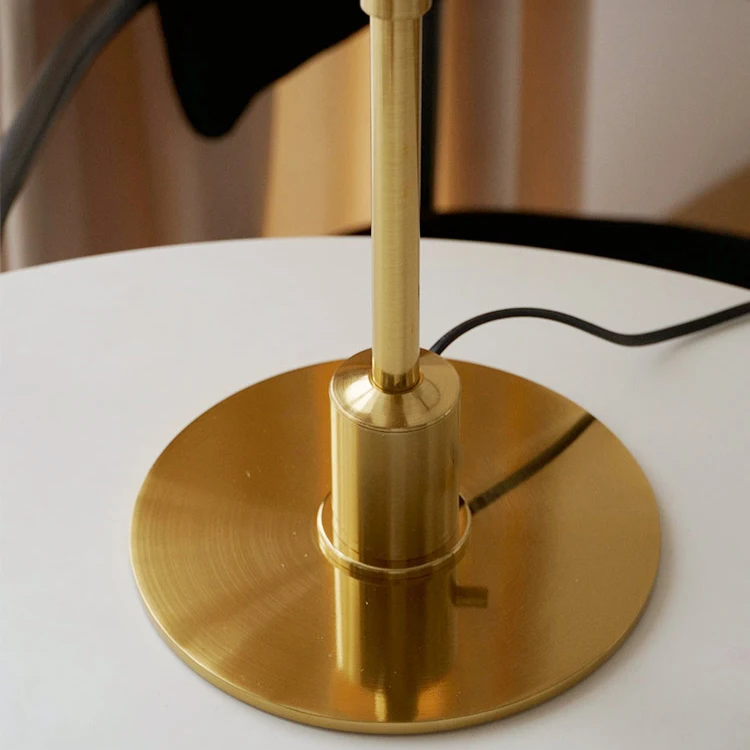 Nachttischlampe Glas Retro Design | Schlafzimmer