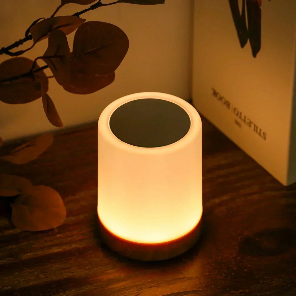 Nachttischlampe Holz Modern Touch | Schlafzimmer