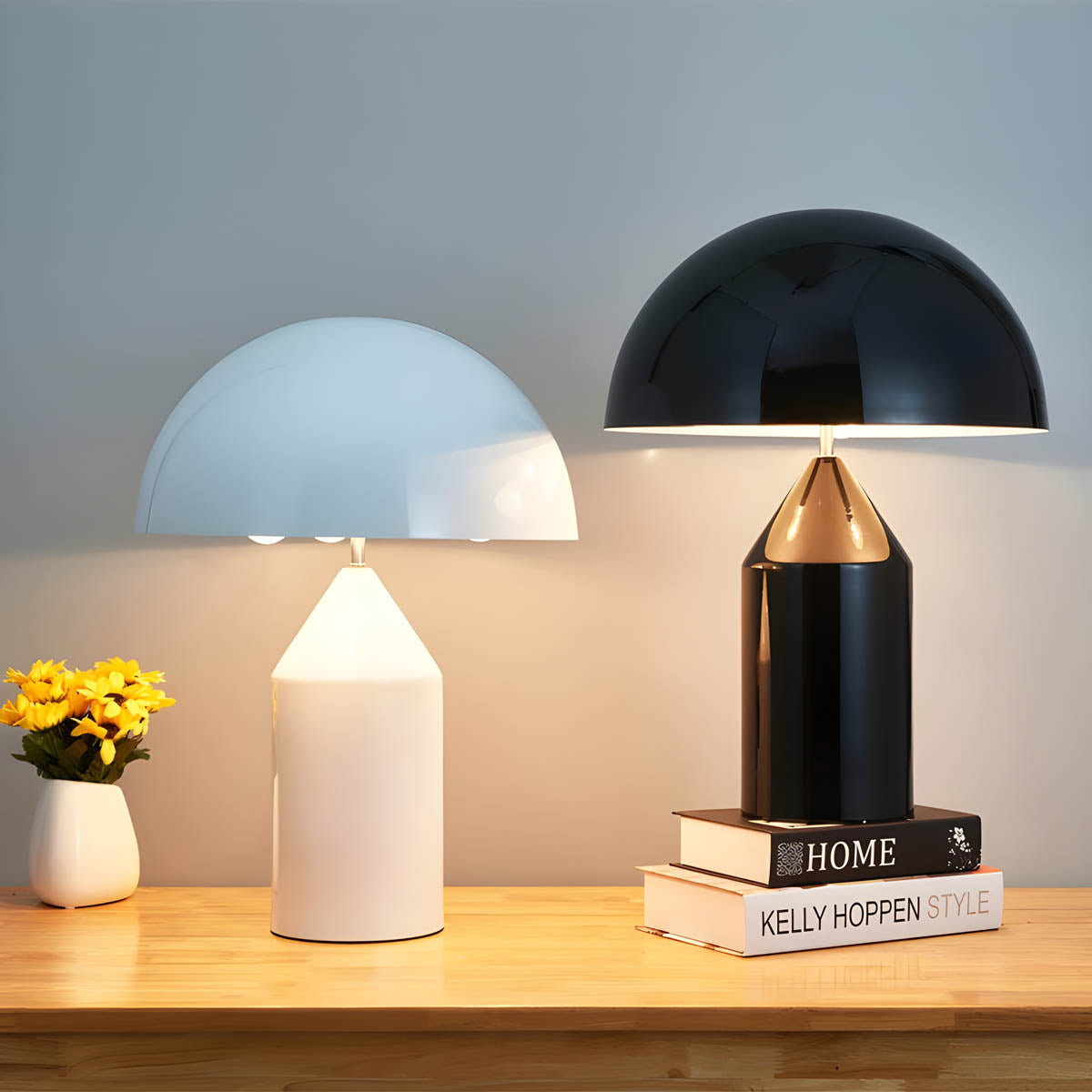 Nachttischlampe Modern Kuppelschirm | Schlafzimmer