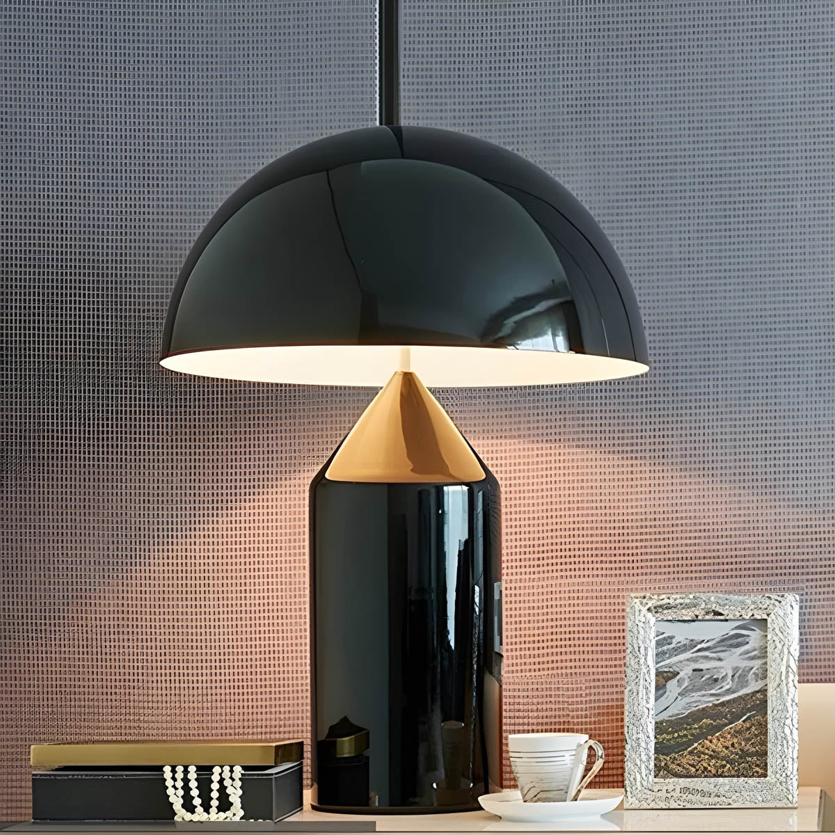 Nachttischlampe Modern Kuppelschirm | Schlafzimmer