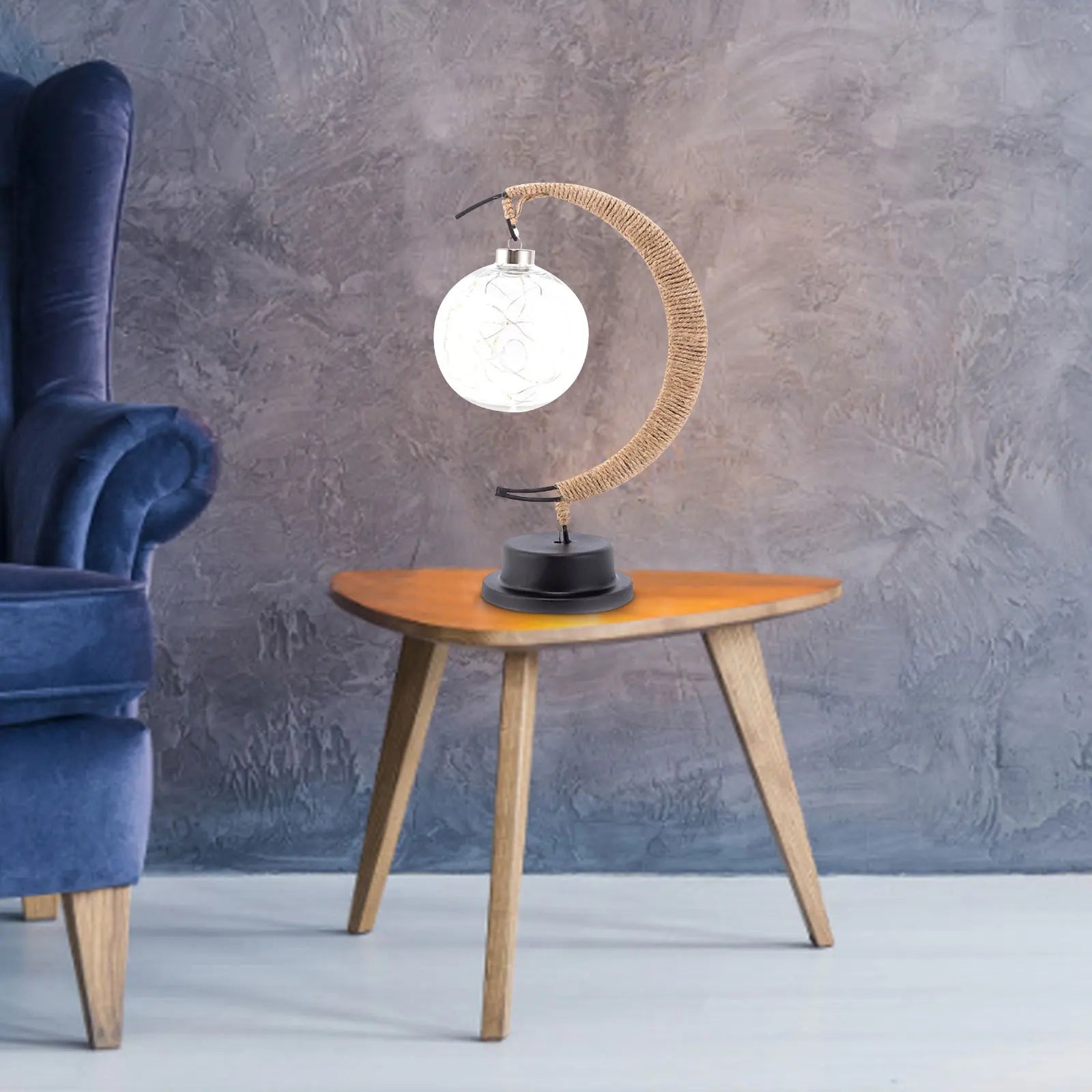 Nachttischlampe Mond Design LED | Schlafzimmer