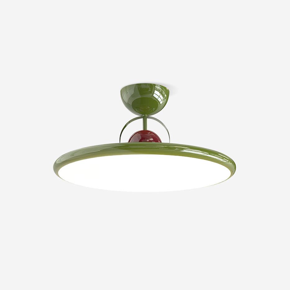 Nerio | Runde Deckenleuchte im Retro-Stil mit warmem LED-Licht