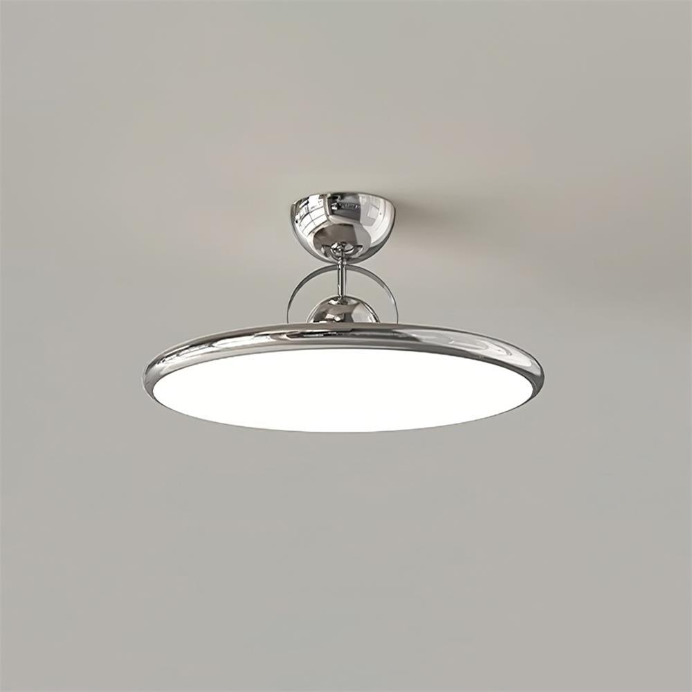 Nerio | Runde Deckenleuchte im Retro-Stil mit warmem LED-Licht