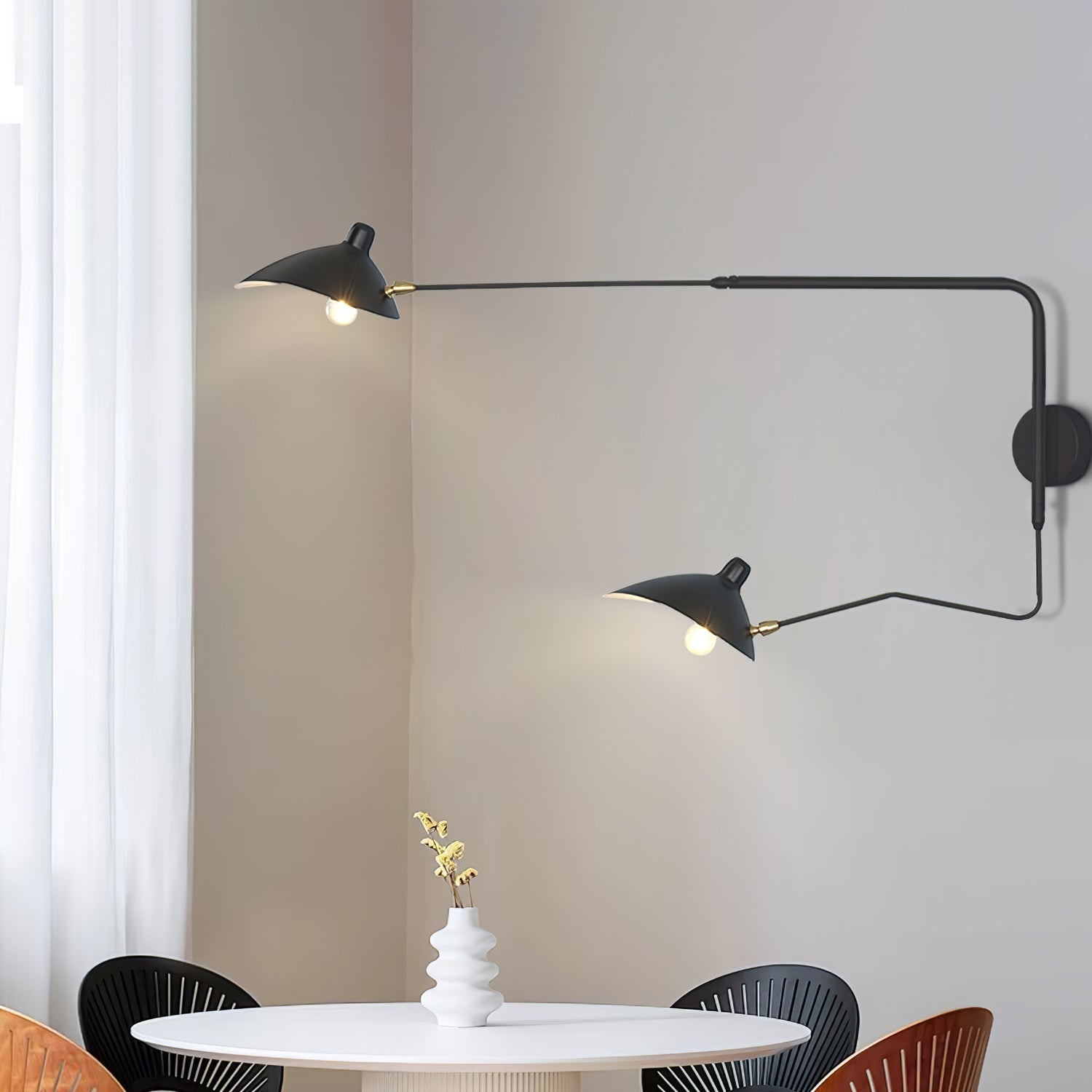 Nerio | Schwenkbare Designer-Wandleuchte
