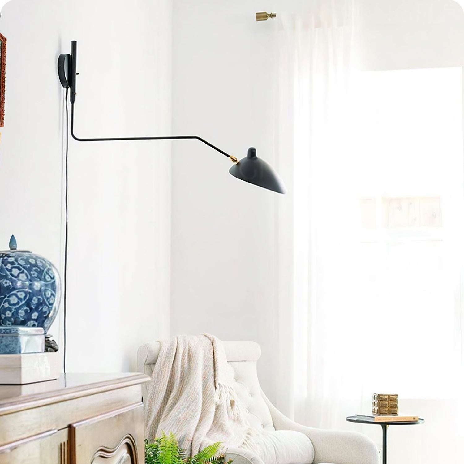 Nerio | Schwenkbare Designer-Wandleuchte