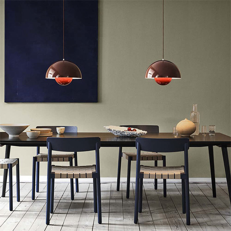 Nilo | LED Pendelleuchte im Farbigem Retro-Design