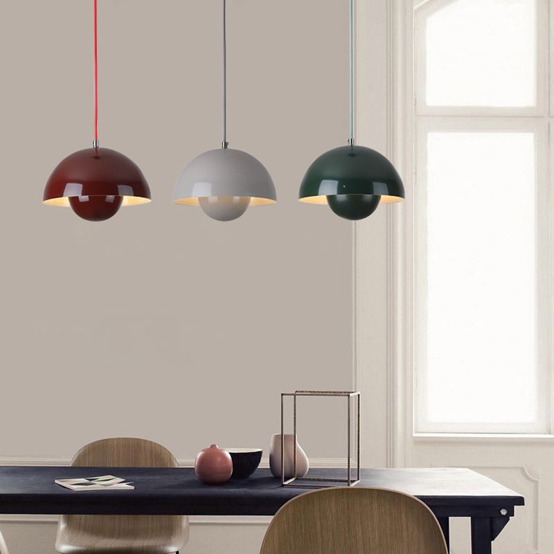 Nilo | LED Pendelleuchte im Farbigem Retro-Design