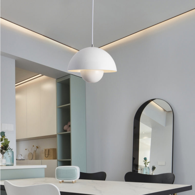 Nilo | LED Pendelleuchte im Farbigem Retro-Design